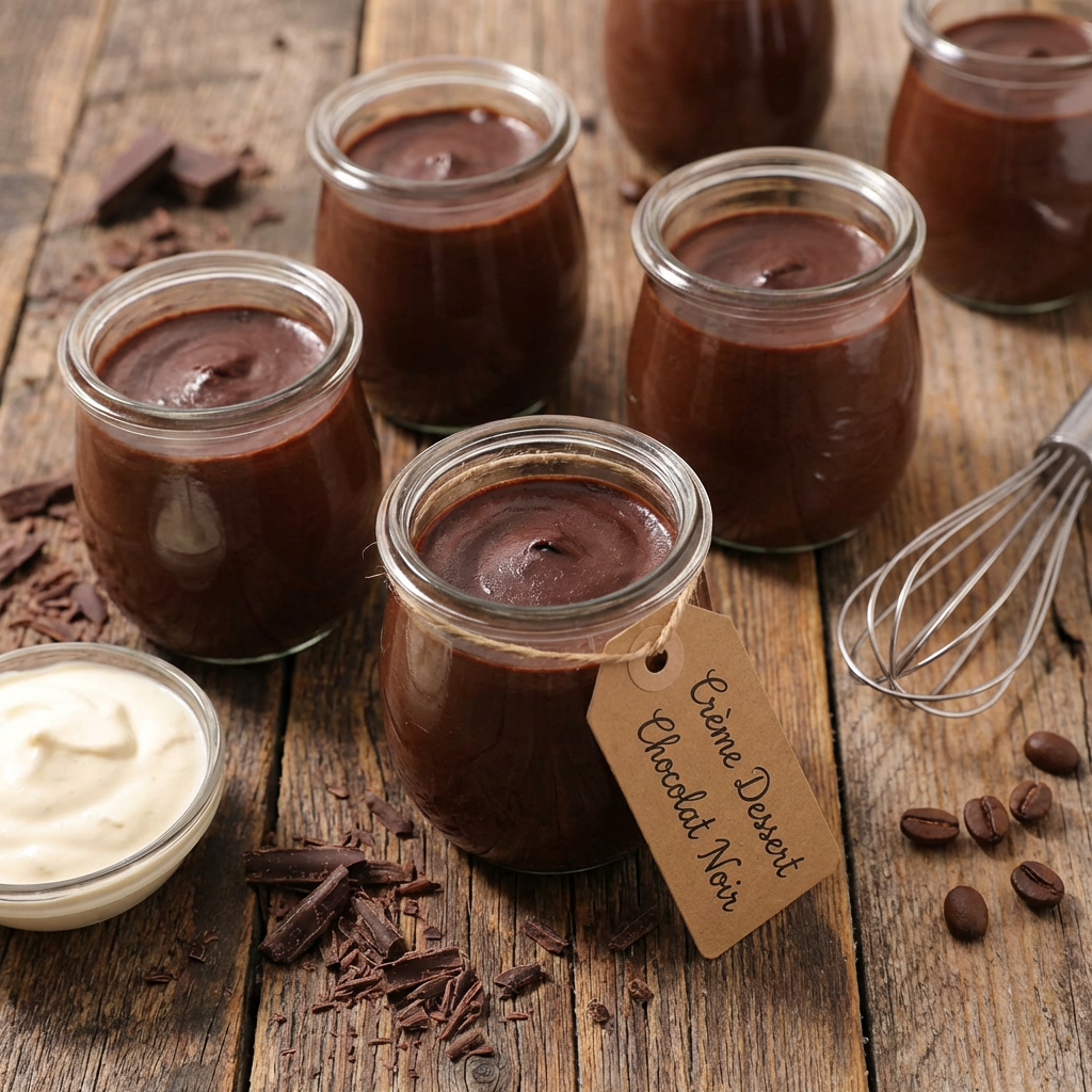 Crème dessert au chocolat
