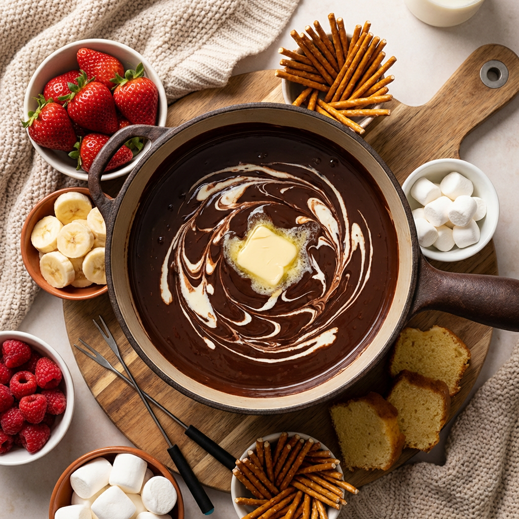 Fondue au chocolat