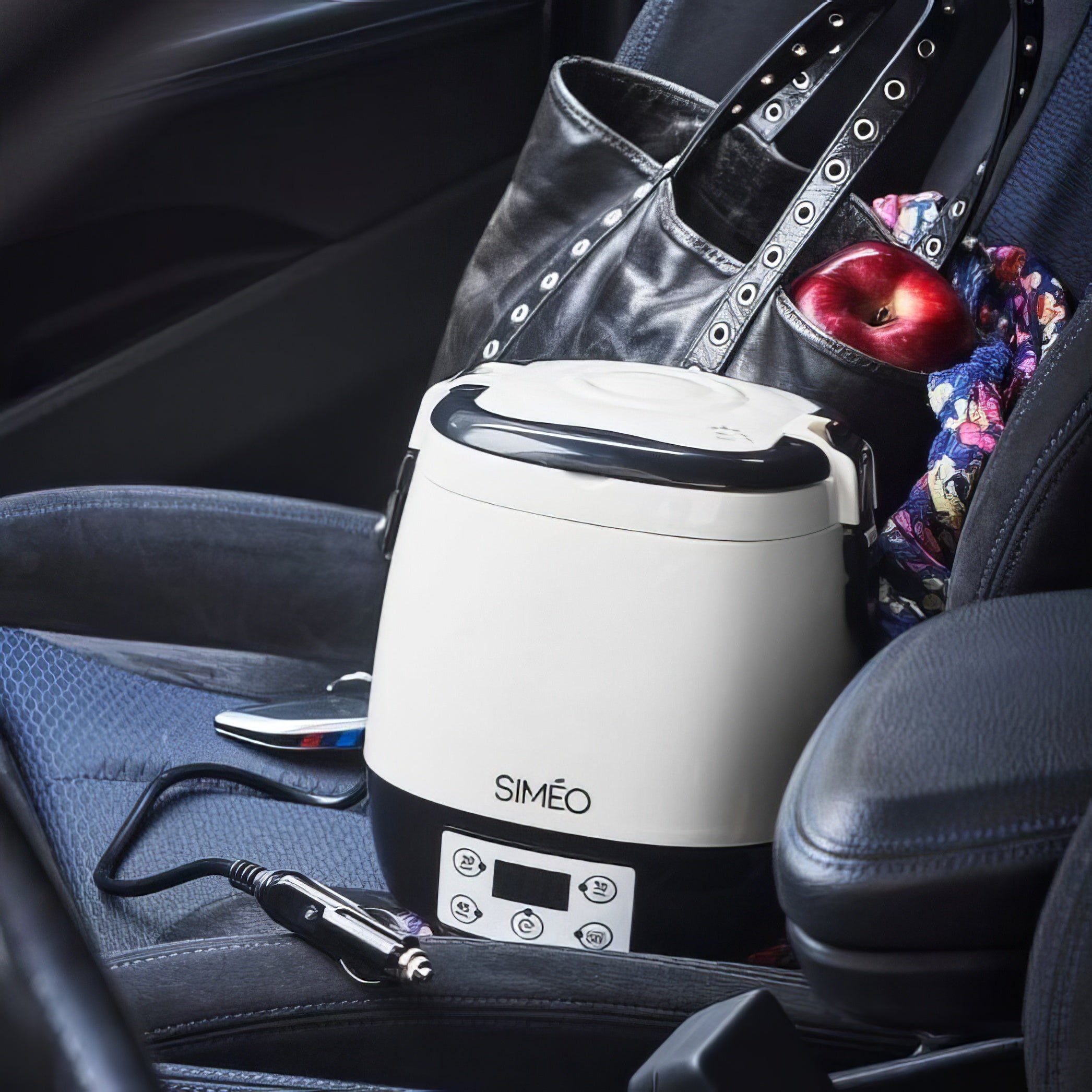 Lunch box électrique double compartiment