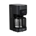 Cafetière filtre programmable 1,5 L noir